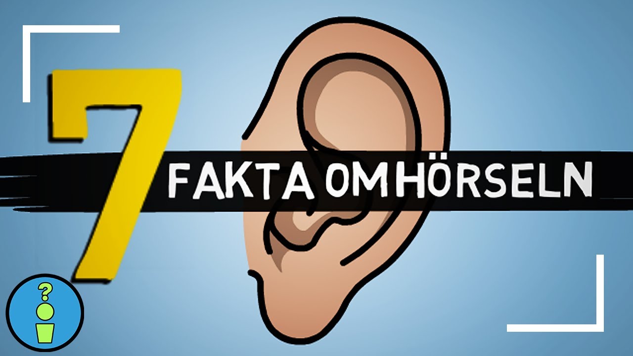 7 FAKTA OM HÖRSELN