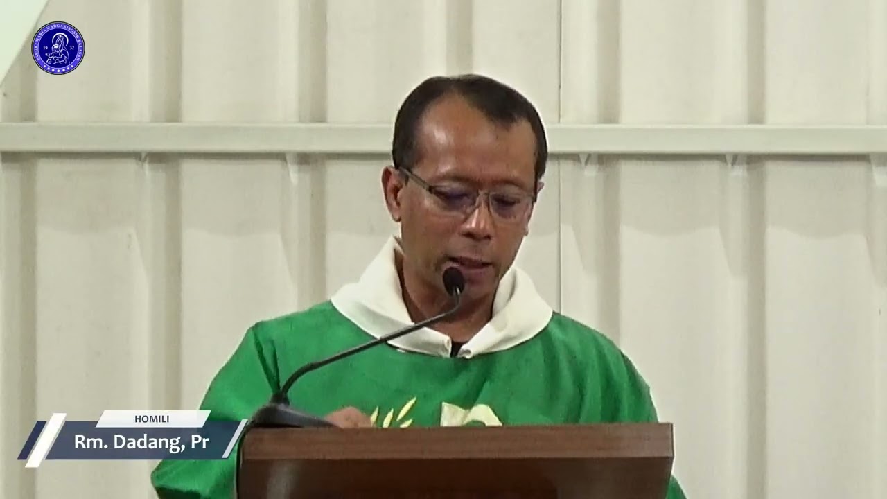 Bacaan Injil & Homili Romo Dadang | Misa Harian Rabu, 26 November 2025