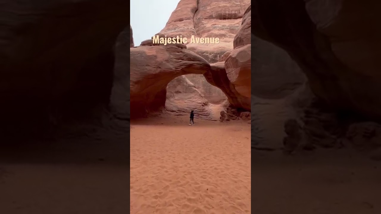 Sand Dunes Arch, Arches National Park