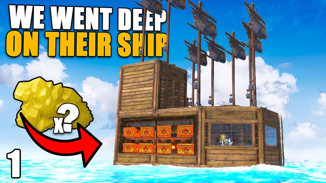 We WENT DEEP On THE RICHEST BOAT On THE DEEP SEA UPDATE in Rust