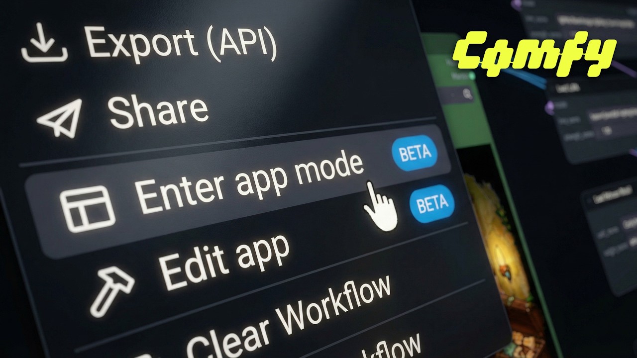 ComfyUI&rsquo;s New App Mode