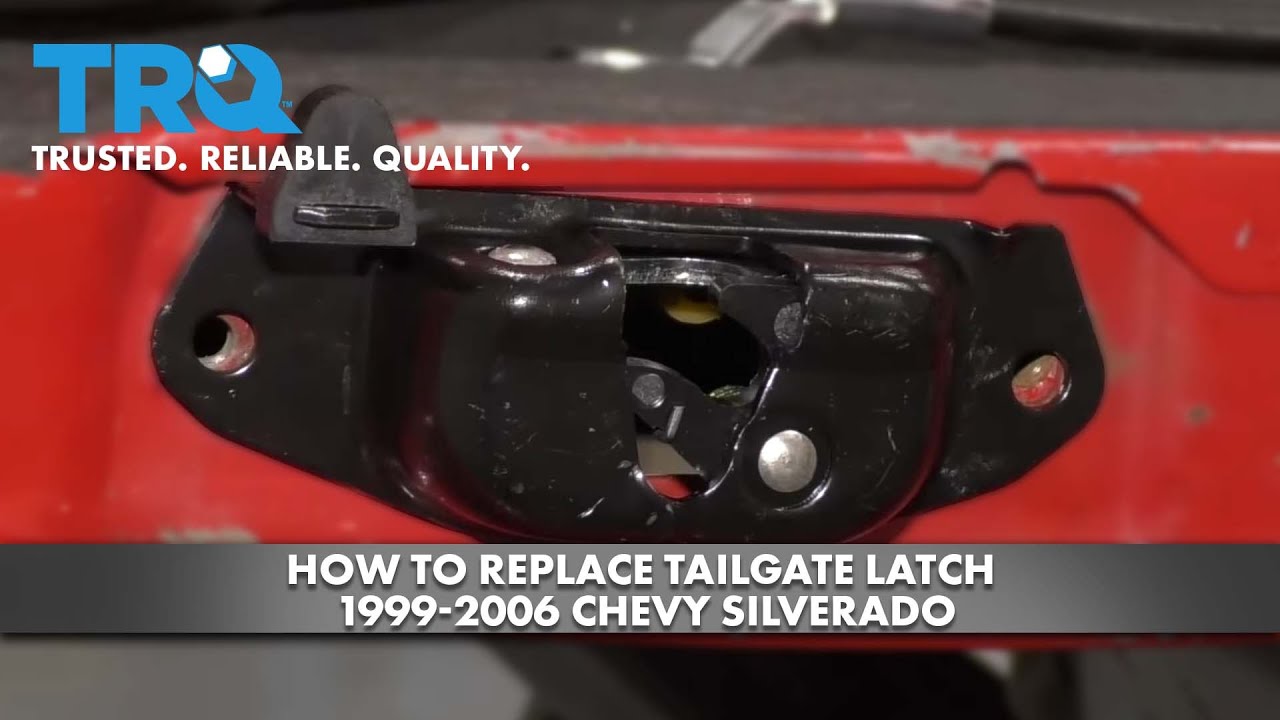 Как заменить защелку крышки багажника на Chevrolet Silverado 1999-2006 годов