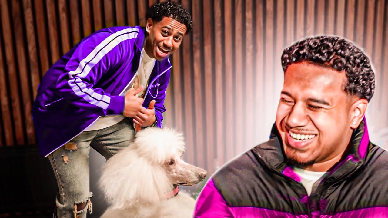 ''John was bang voor een poedel..🐶🤣''