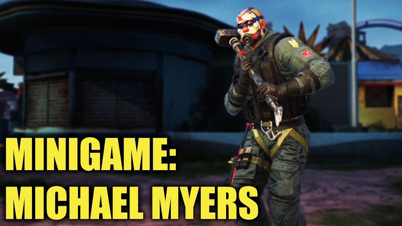 Michael Myers! New Map! RUN! - Rainbow Six Siege