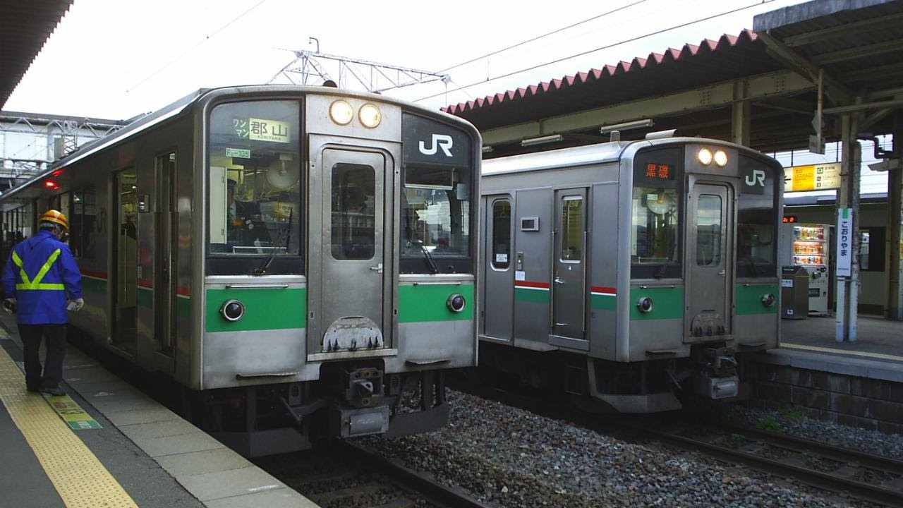 【前面展望】JR東北本線（701系1500番台:機器更新車）　黒磯⇒郡山