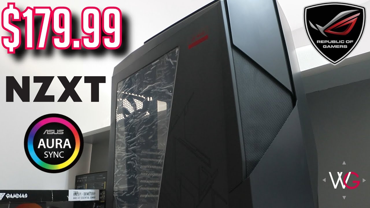 NZXT 450 Noctis ASUS RoG Overview (Gabinete RGB)