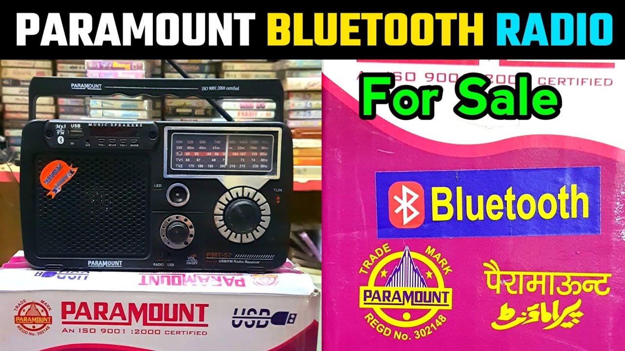Brand New Paramount Radio Unboxing And Review । Paramount 5 Band Radio With Bluetooth For Sale