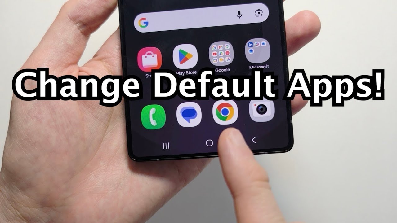 Как изменить приложения по умолчанию на Samsung Galaxy S26!