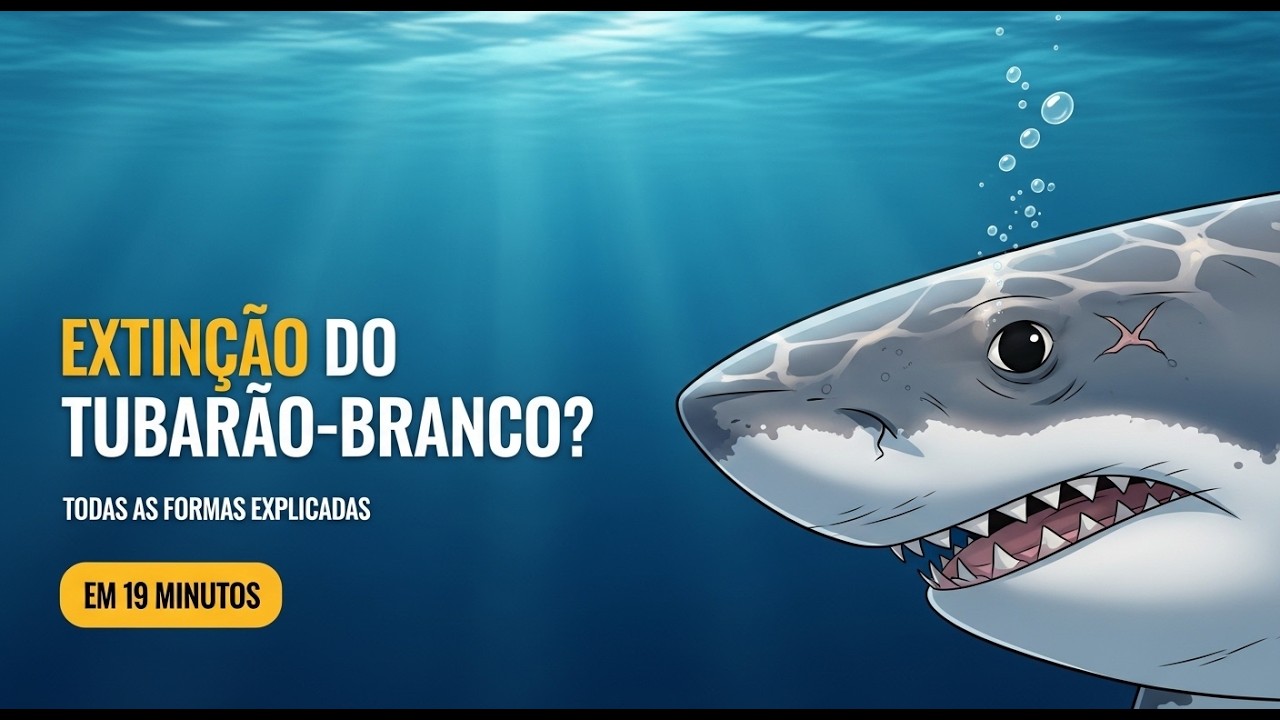 Todas as Formas de Extinção do Tubarão-Branco Explicadas em 19 minutos
