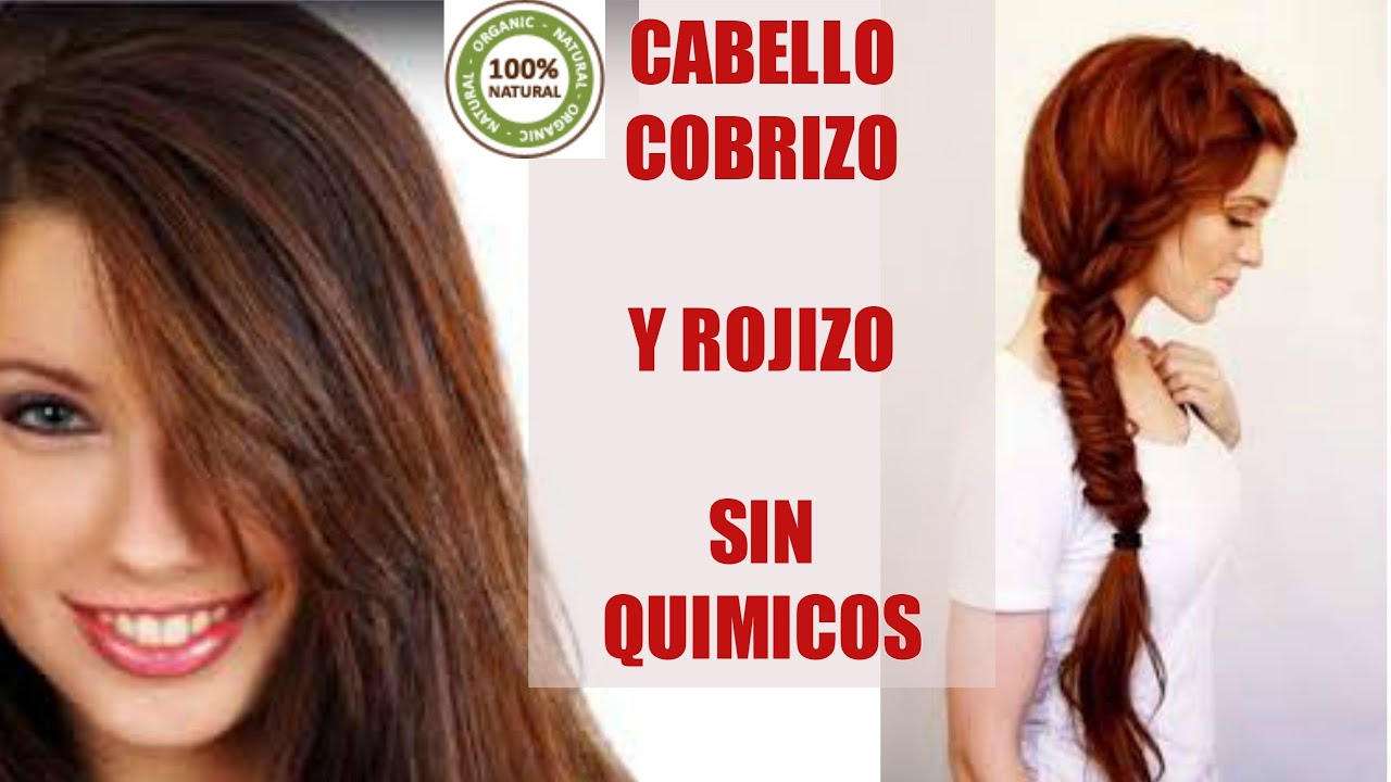 Cabello Cobrizo ROJIZO SIN QUIMICOS - Maya Belleza de la India