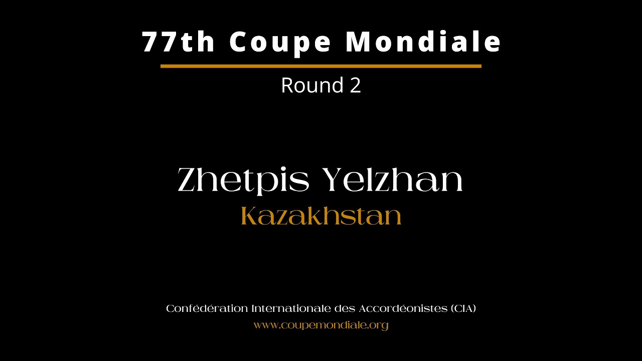 Zhetpis Yelzhan (Kazakhstan): Sonata No.3 - V. Semionov - 77th Coupe Mondiale 2024 - Round 2