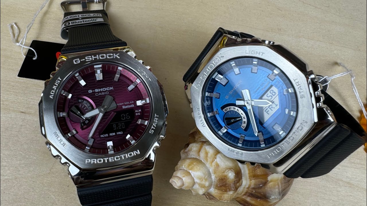 G-Shock G-Steel GMB2100A-2B & -4B