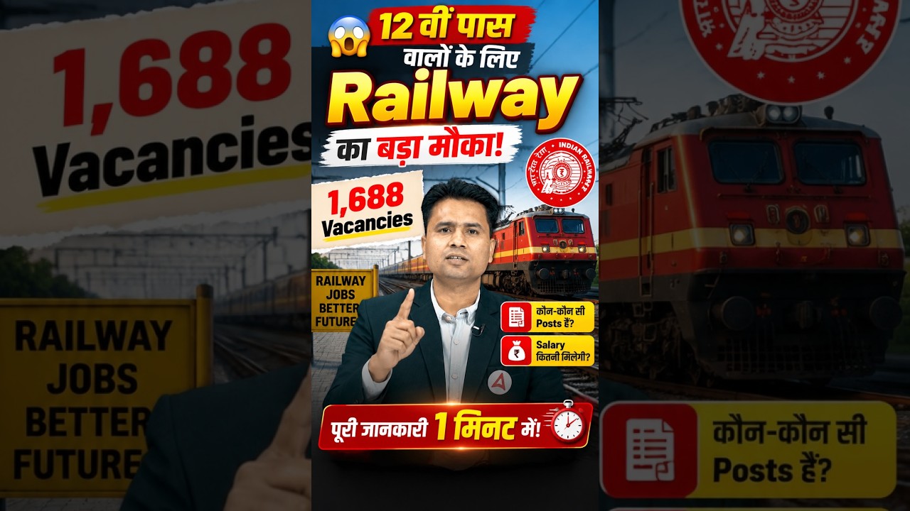 RRB NTPC New Vacancy 2026 | NTPC UG Vacancy 2026 | Eligibility, Salary, Exam Pattern & Post Details