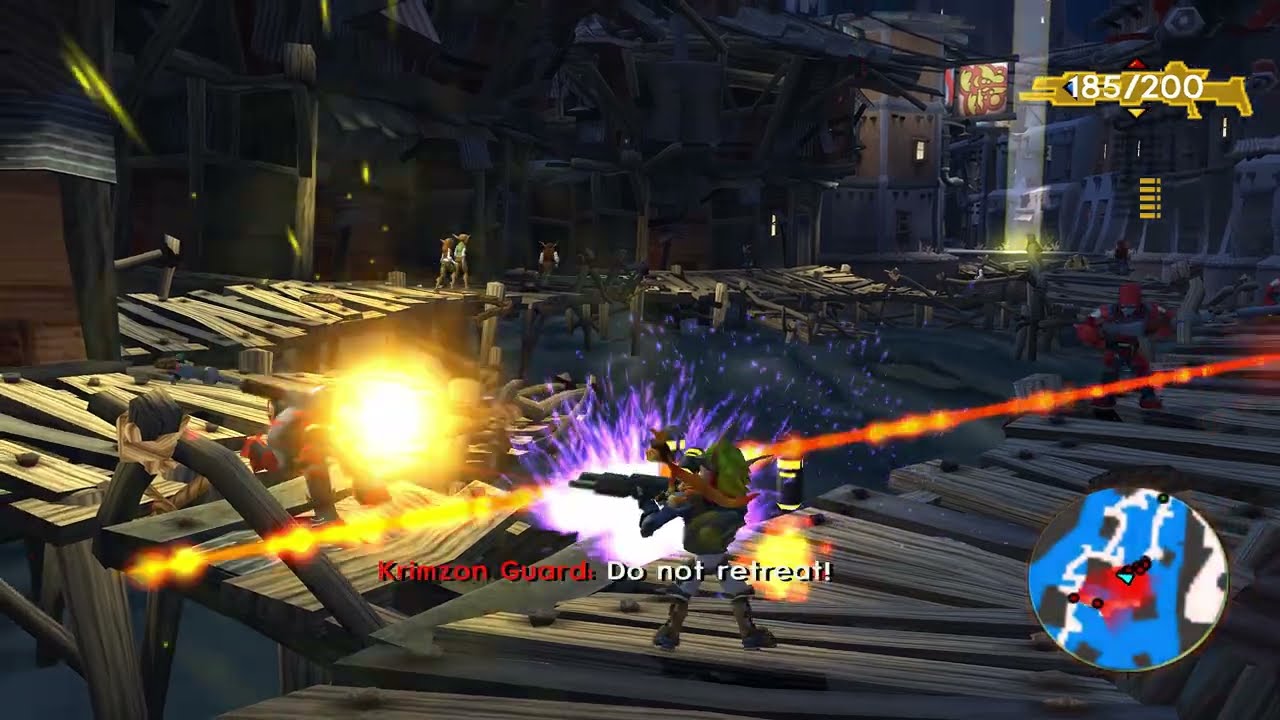 Jak 2 Water Slums Seal Piece - Easiest Mission of the Game
