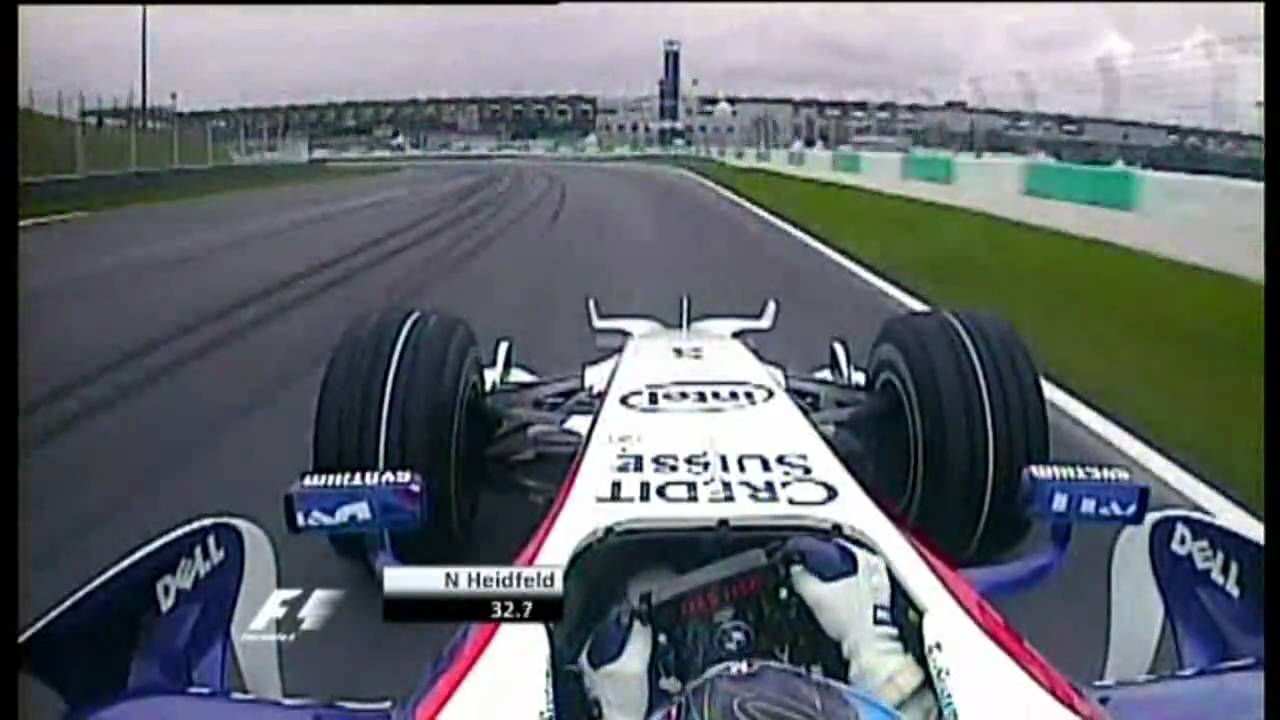 Formel 1 Onboard Lap Nick Heidfeld Malaysia 2008