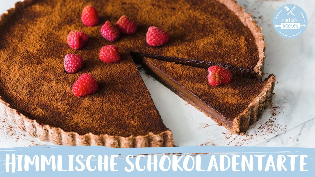 Schoko Tarte | Schokoladentarte | Schokom&uuml;rbeteig 😍😱| Einfach Backen
