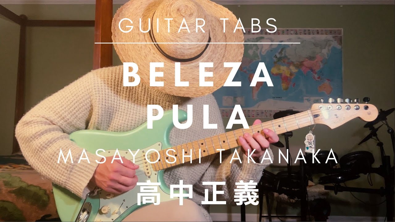 Masayoshi Takanaka - BELEZA PULA | FULL Lead Guitar Tabs!