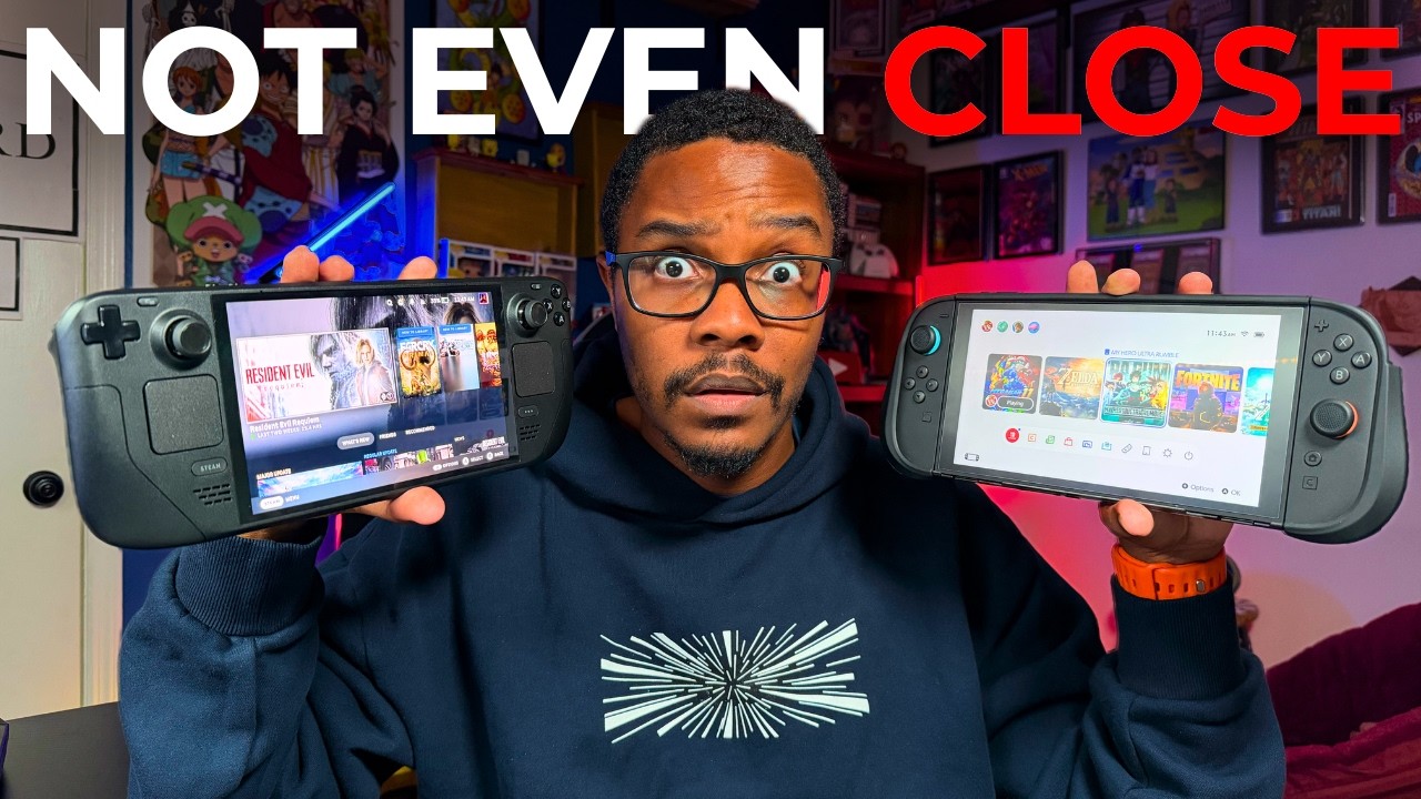 Steam Deck против Switch 2 — разные устройства, одна и та же проблема.