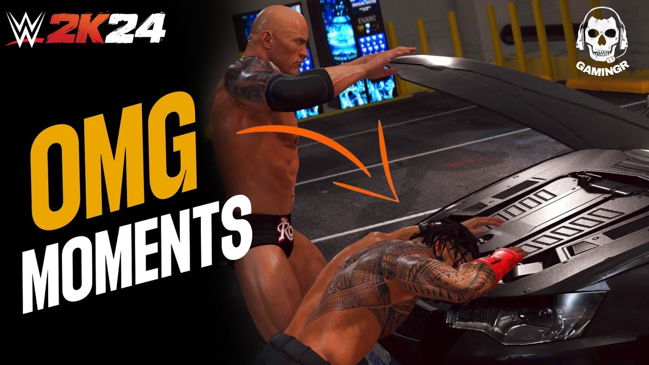 All Backstage OMG Moments In WWE 2K24 ‼️
