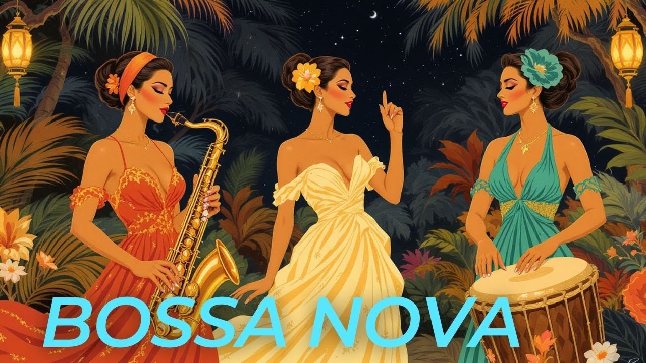 Bossa Nova Covers 2025 &ndash; Gentle Bossa Nova Jazz for Work and Study