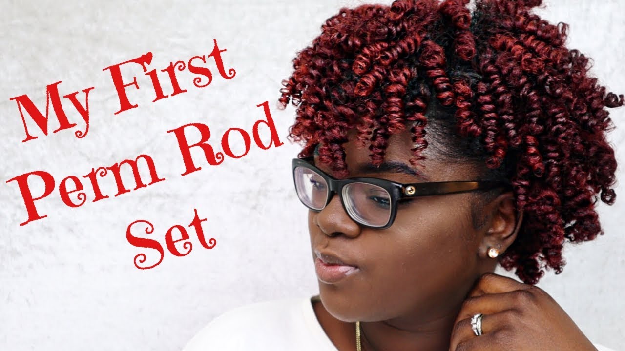 Perfect Perm Rod Set on Natural 4b 4c Hair | Beginner Friendly | Cantu