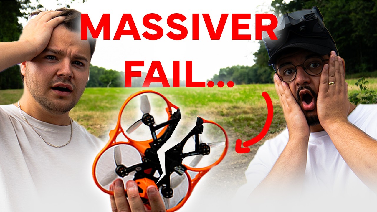 Hat @technikabi meine FPV Drohne GESCHROTET?! FPV meets Content Creator - Pilot Folge