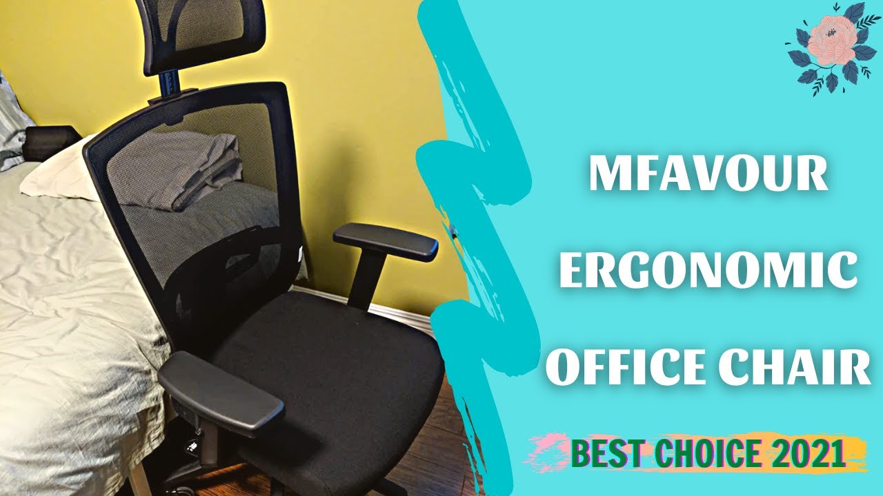 Mfavour Ergonomic Office Chair Review & Instruction Manual | Best Seller Ergonomic Desk Chair