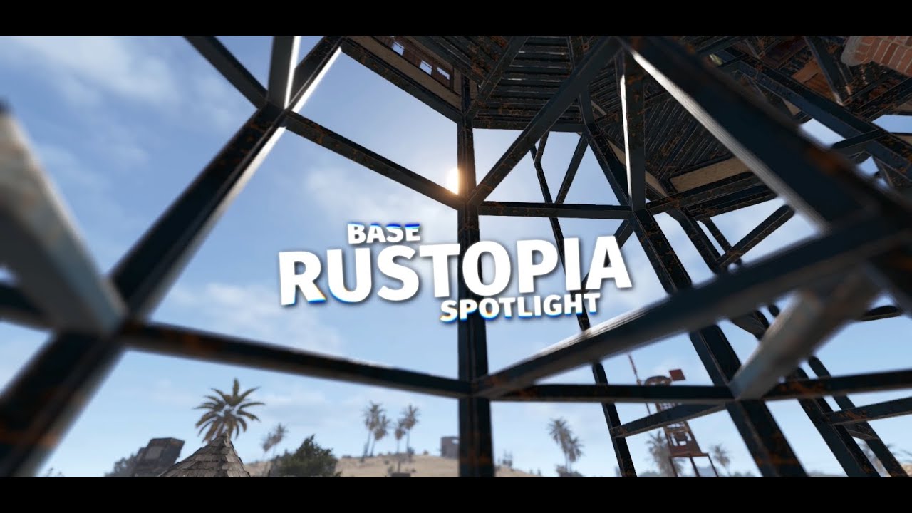 Rust&rsquo;s Biggest Clan Fortresses - Rustopia Base Highlight #rust #rustbase #rustclan