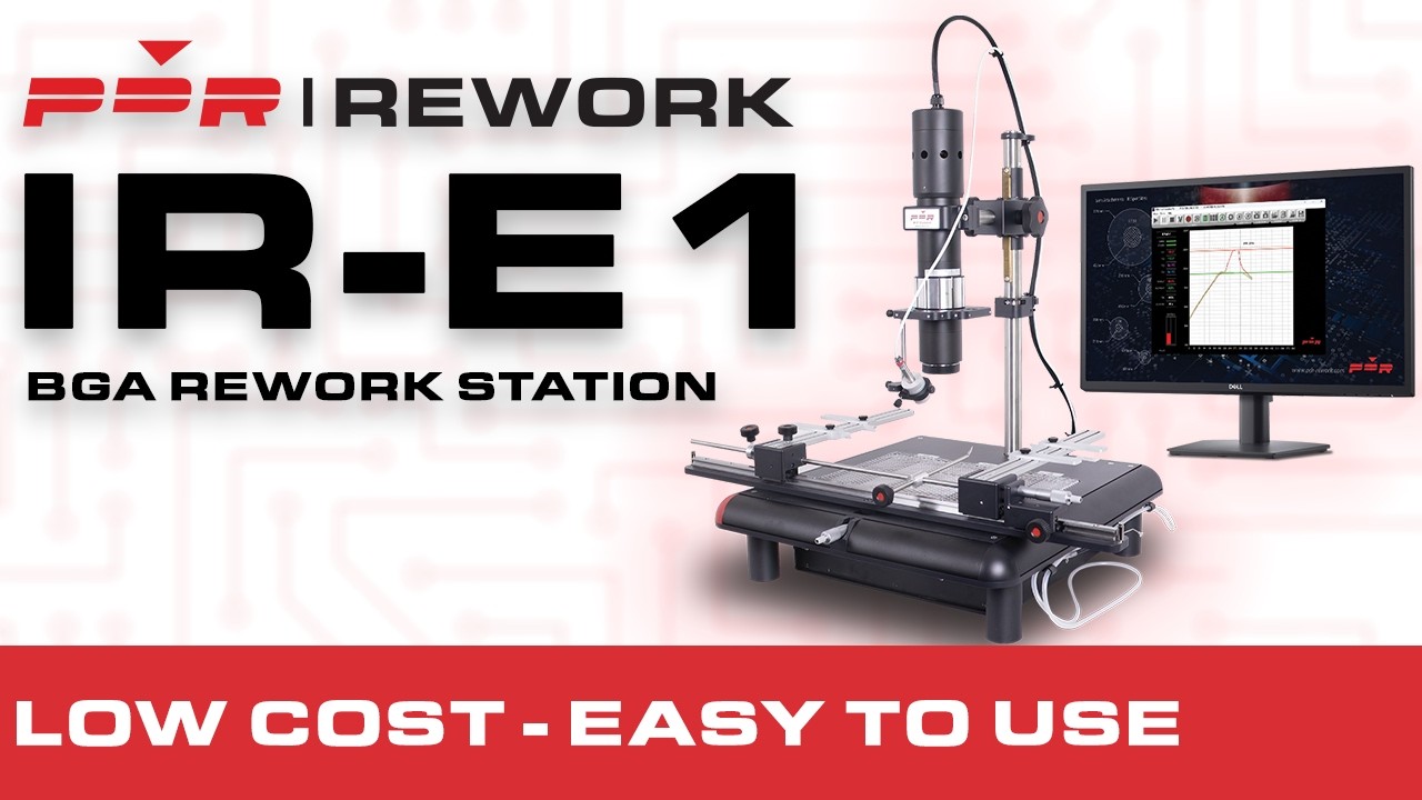 PDR IR-E1 BGA Rework Station - Low Cost/Easy To Use