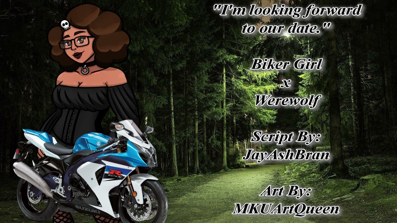 [F4M] Biker Girl Dates Her Wolf [Strangers to Lovers] [Date] [Reminisce] [A Surprise] [First Kiss?]