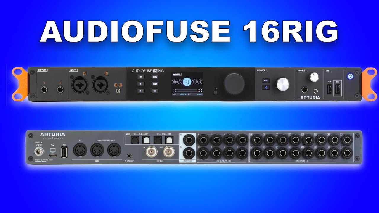 Checking out the Arturia Audiofuse 16Rig