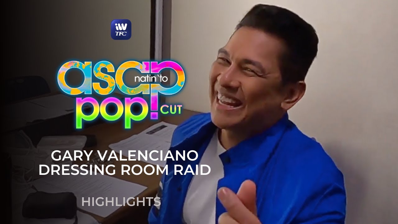 Gary Valenciano Dressing Room Raid | ASAP PopCut Highlights