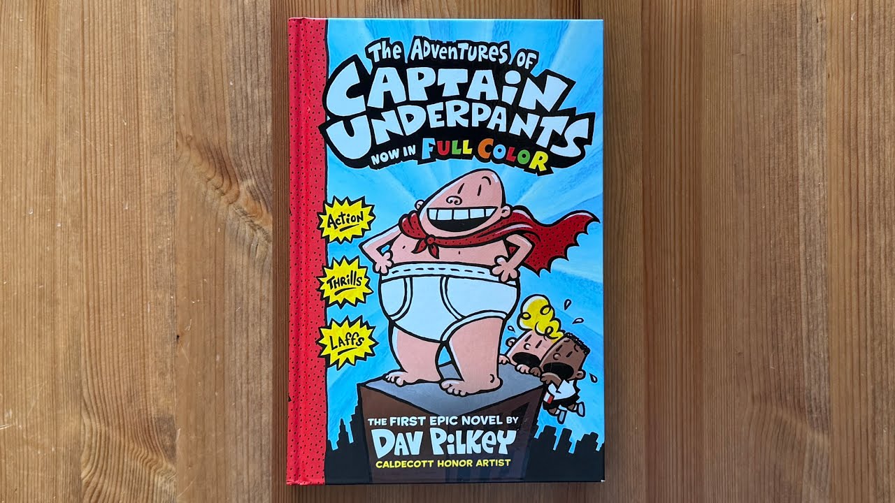 Ash reads The Adventures of Captain Underpants (Captain Underpants #1) part 1 by Dav Pilkey