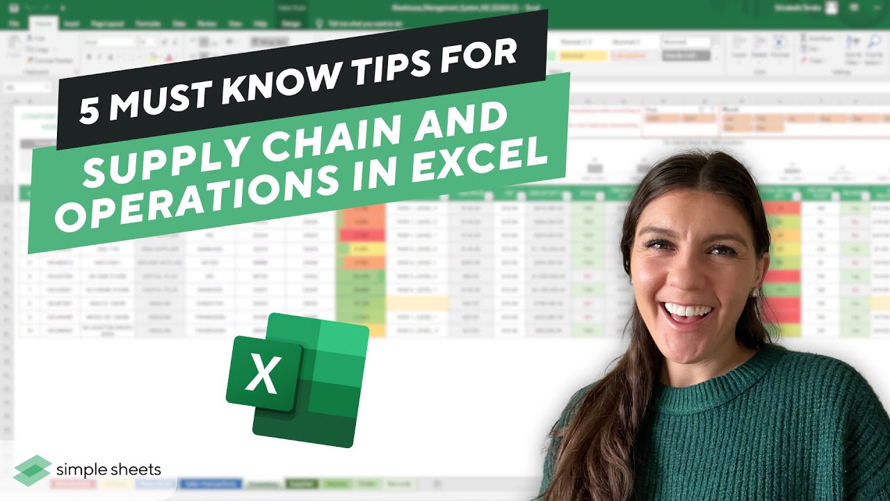 5 приемов Excel, которые должен знать каждый специалист по цепочке поставок и операциям