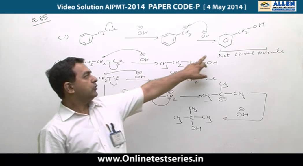 AIPMT 2014 Video Solutions by ALLEN ( Chemistry Q. 84,85 )