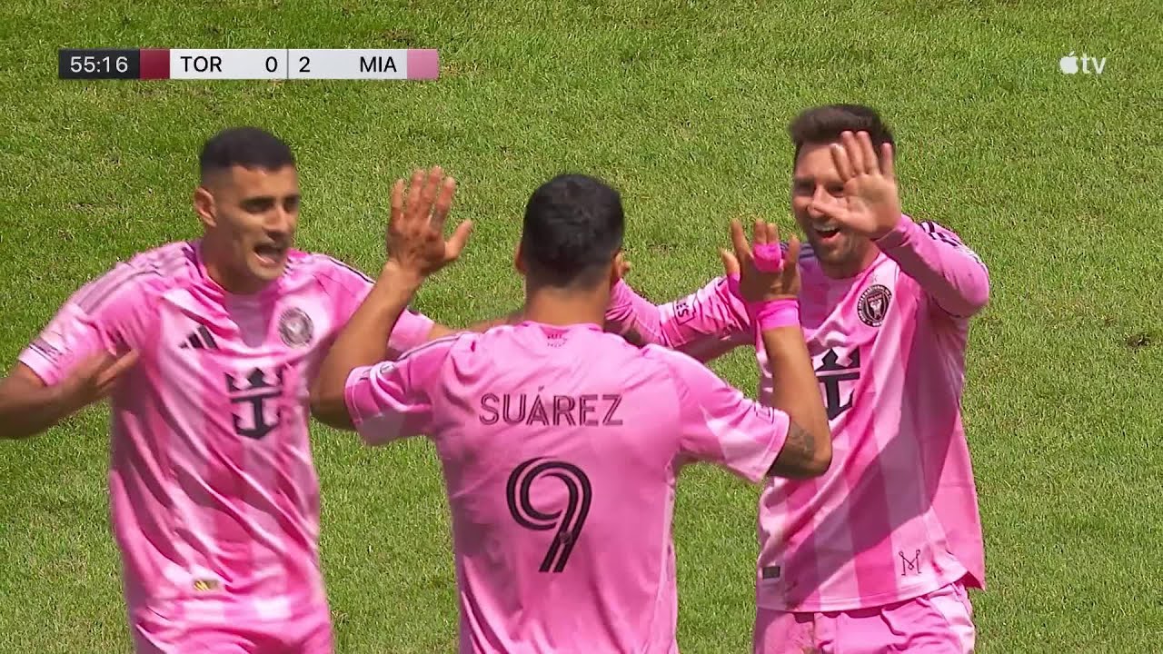 Luis Su&aacute;rez Finishes Lovely Pass From Lionel Messi to Double Inter Miami's Lead!