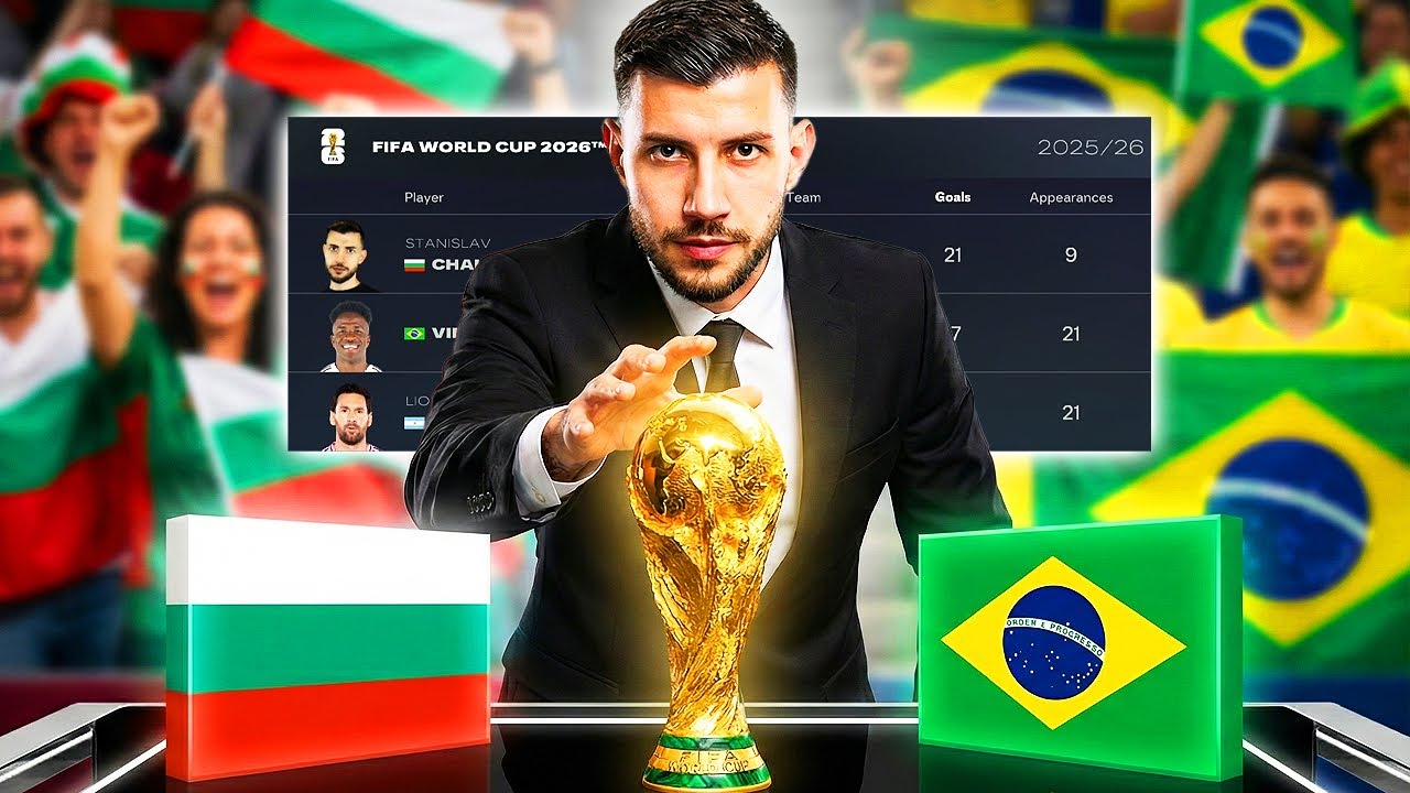 НАЙ-ВЕЛИКИЯТ МАЧ! БЪЛГАРИЯ - БРАЗИЛИЯ 1/16 ФИНАЛ СВЕТОВНО ПЪРВЕНСТВО FC 26