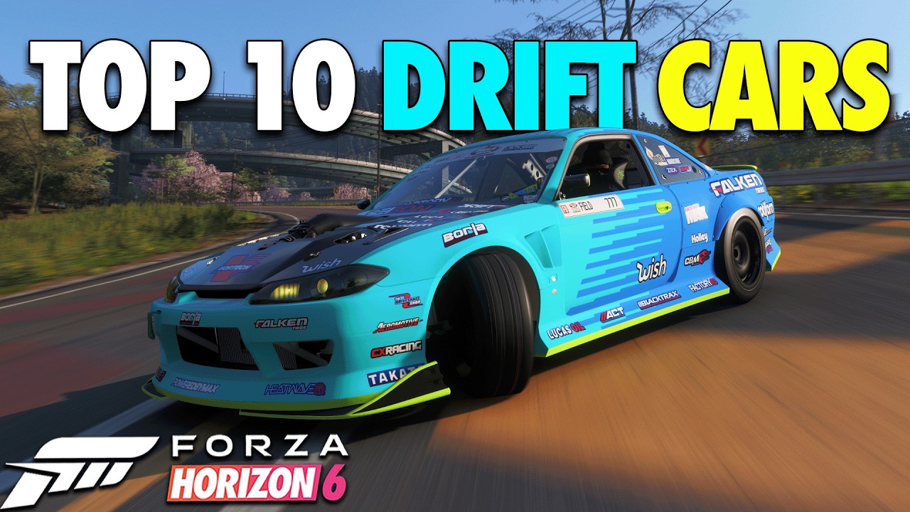 Топ-10 лучших машин для дрифта в Forza Horizon 6!