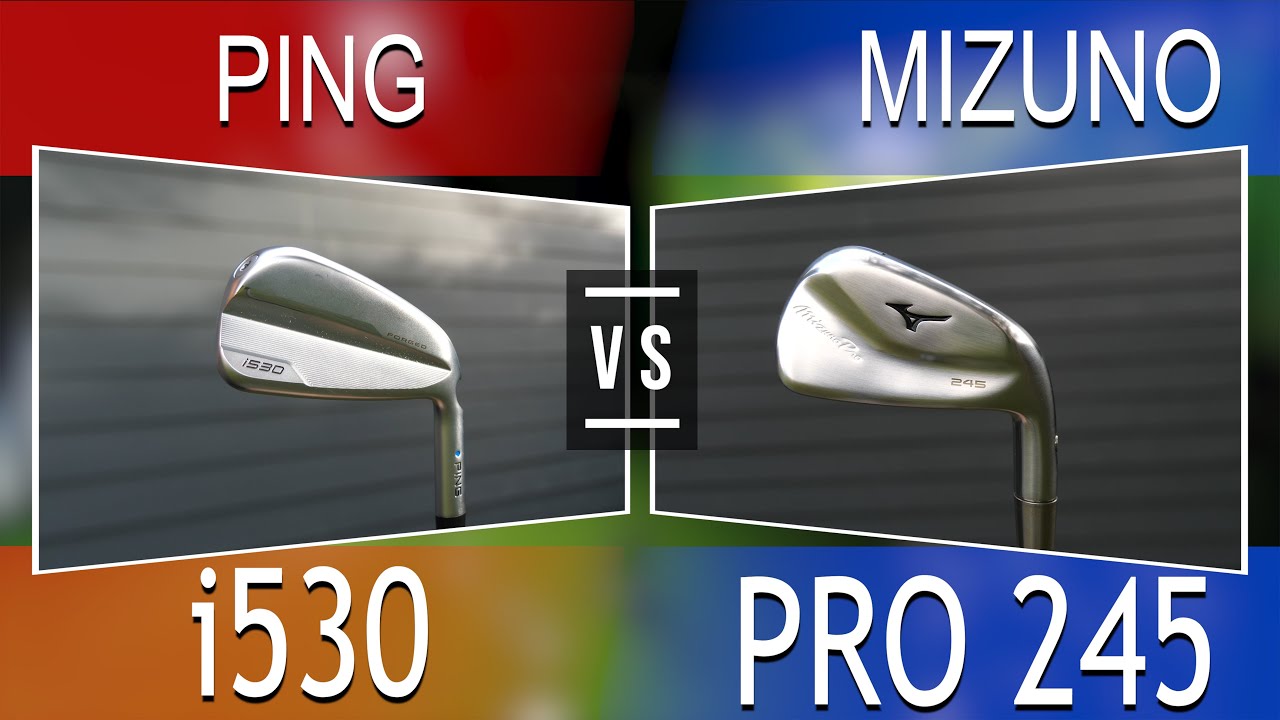 НОВЫЕ АЙРОНЫ 2024 ГОДА: ЛИЧНЫЙ СТОЛ | Mizuno Pro 245 против Ping i530