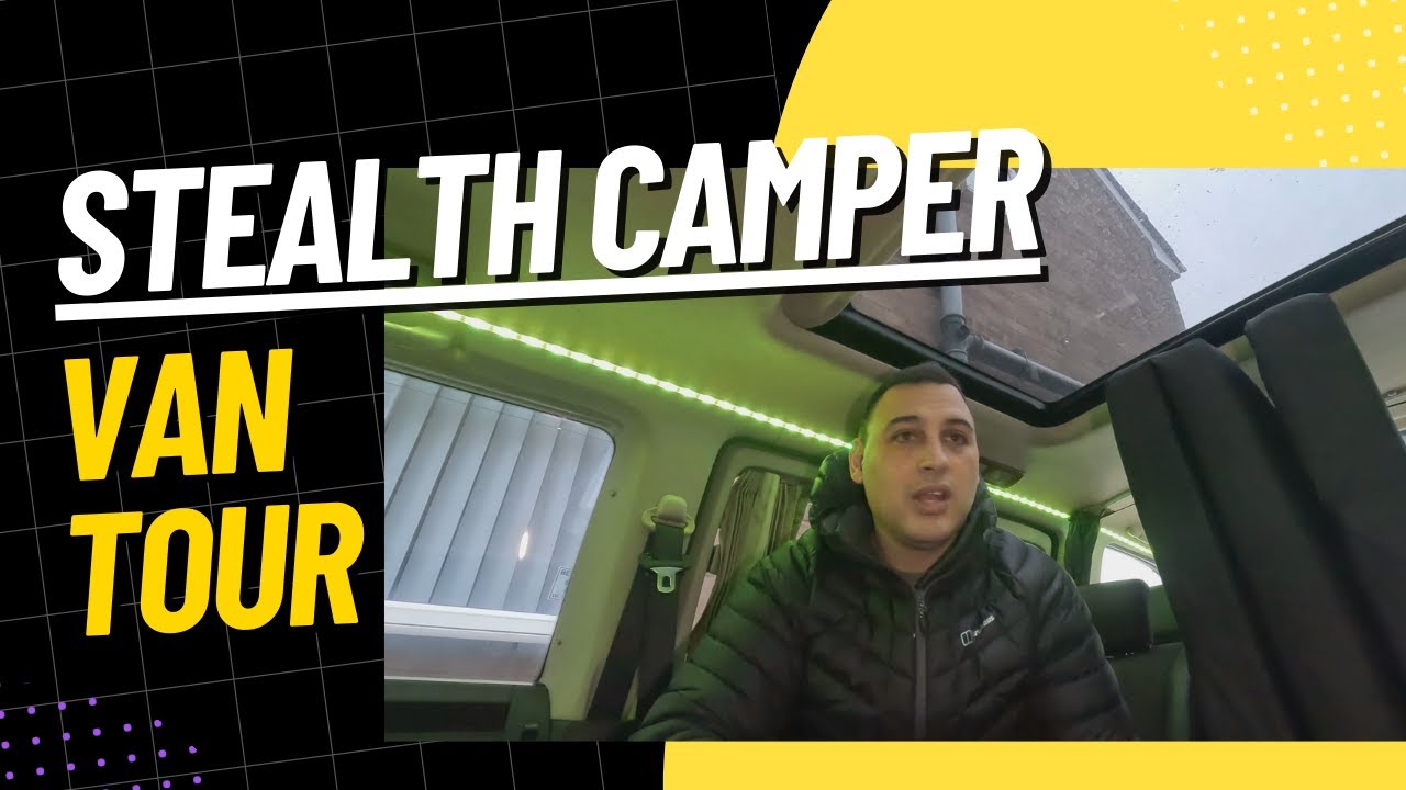Stealth Camper Van Tour of My Nissan Elgrand E51