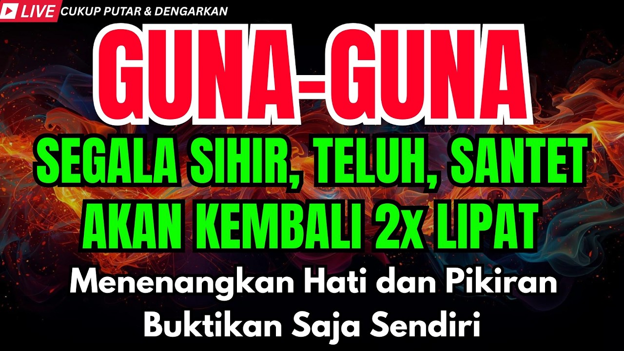 SUBHANALLAH! AYAT RUQYAH PENGUSIR JIN, PENAWAR SIHIR PALING DAHSYAT | AMPUH
