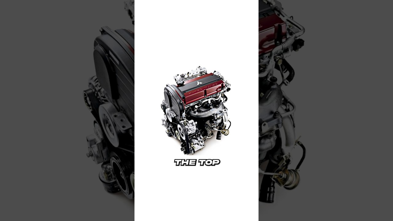 THE TOP 5 4 Cylinder Engines of all time 😳 #shorts