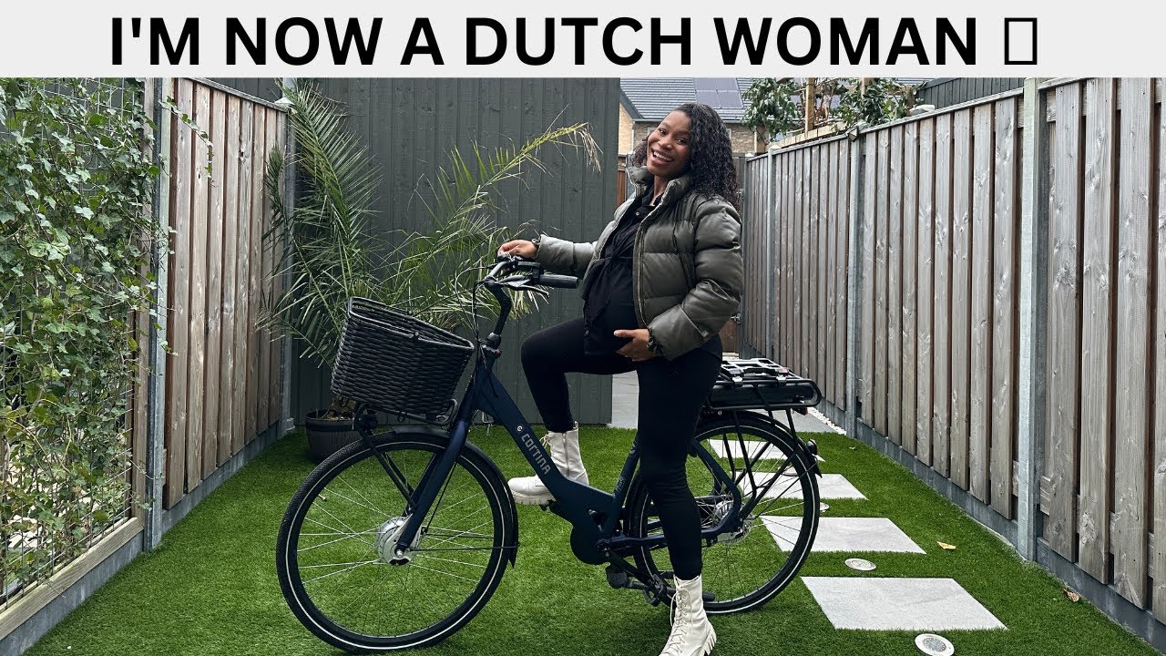 Cycling while pregnant in the Netherlands. This is how I do it 🤭