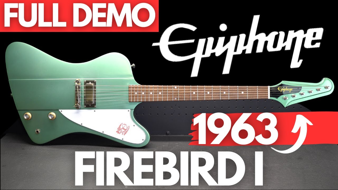 EPIPHONE 1963 FIREBIRD I ПОЛНАЯ ДЕМО
