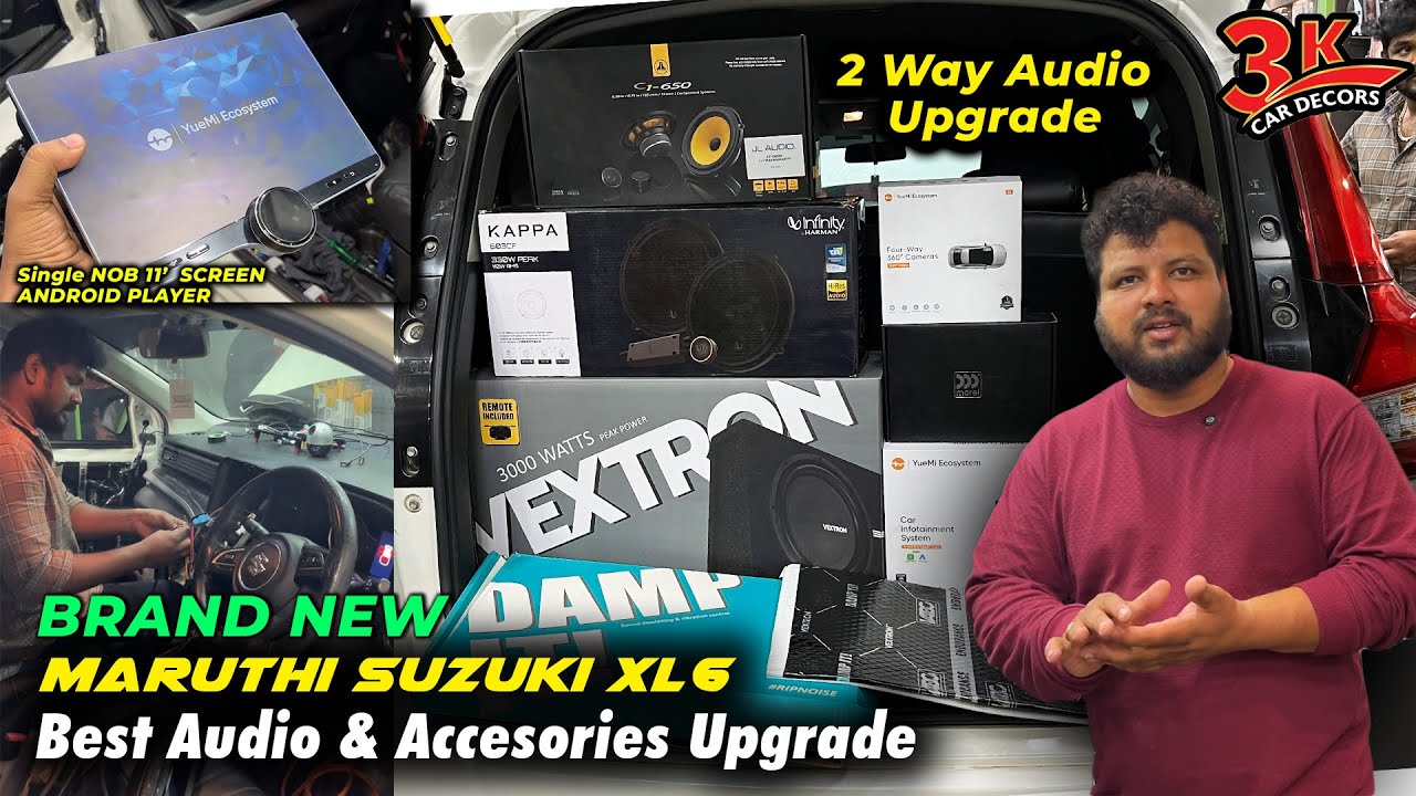 Maruti Suzuki XL6 Full Audio & Accessories Upgrade 🔥 | Kerala Customer 🤩 | Best Audio Upgrade