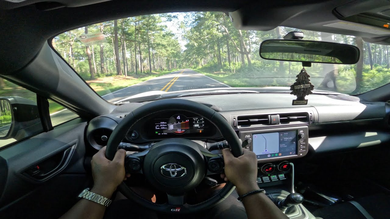 GR86 POV Drive | Spirited Driving(No Talking) | AWE Touring Catback Exhaust(Pops and bangs)