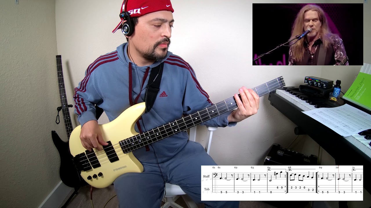 Humberto Gessinger - Desde Aquele Dia - DVD Ao Vivo Pra Caramba - Bass Cover - Staff + Tab