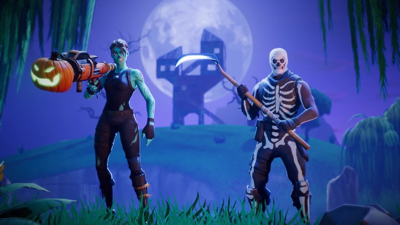 FORTNITEMARES UPDATE - NEW SKINS, ITEMS, WEAPONS & MORE (Fortnite Battle Royale) | OpTicBigTymeR