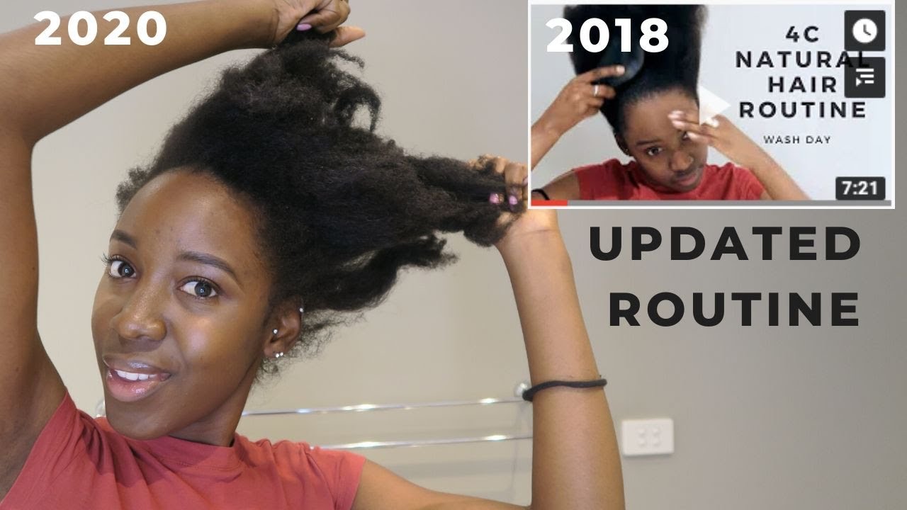 2020 4C/4B Natural Hair Routine | Wash Day