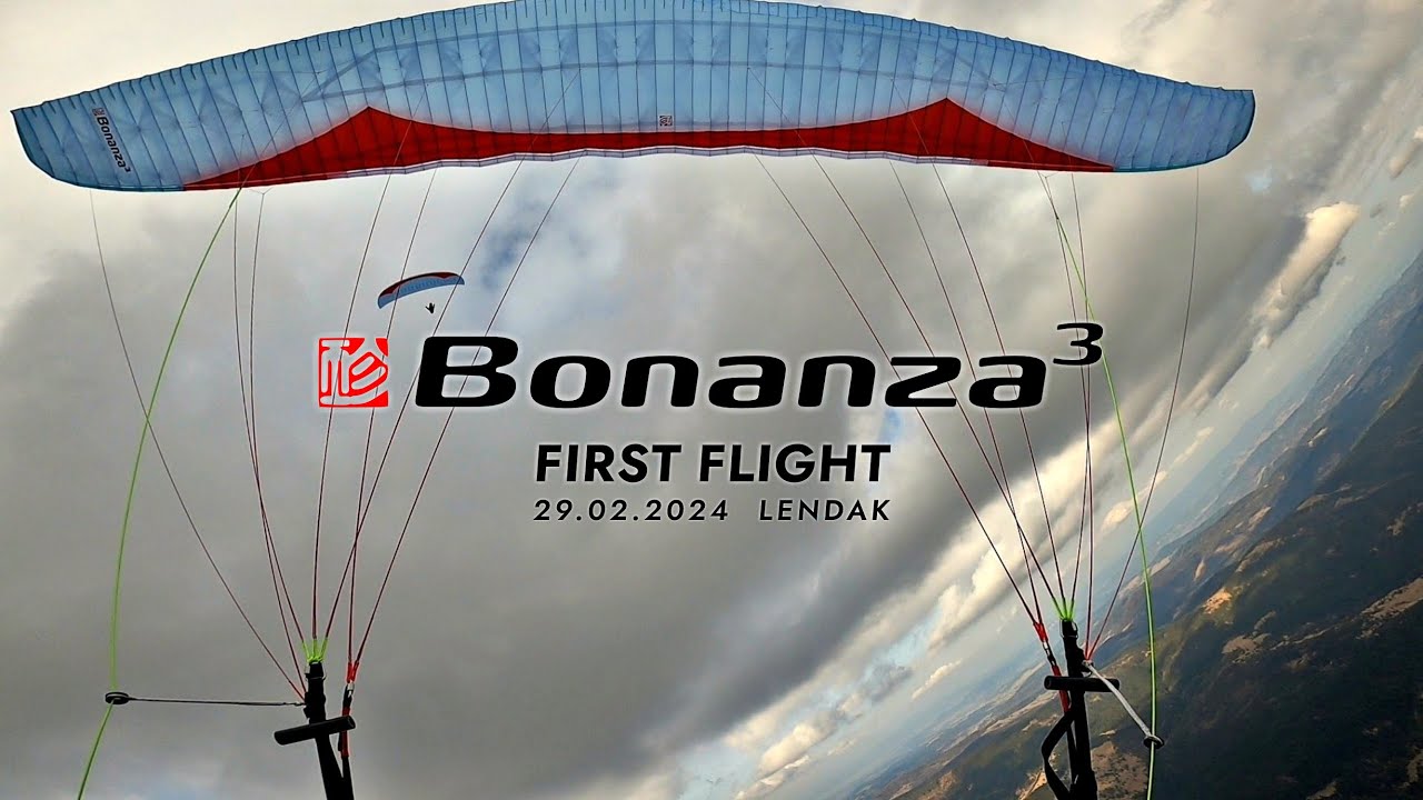 Gin Bonanza 3 first flight